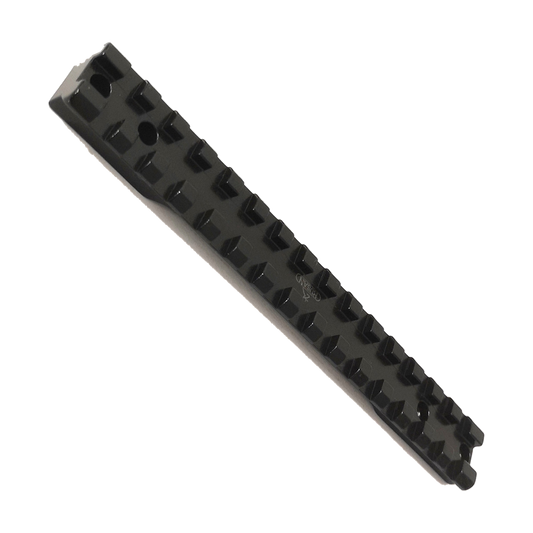 Weatherby Model 307 Short Action Picatinny Skinne - bruneret stål